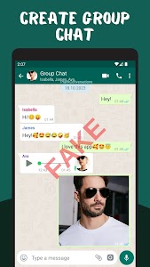 WhatsPrank Fake Chat Unknown