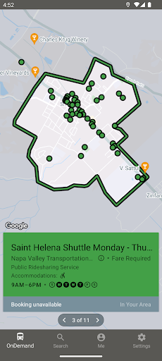 Android application Ride The Vine screenshort