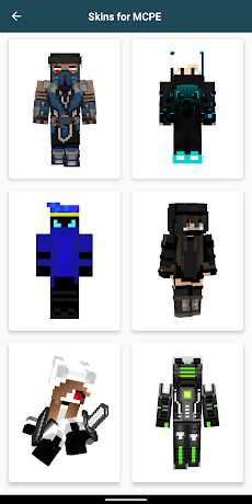 Ninja Skins for Minecraft PEのおすすめ画像2