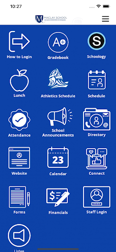 Android application Maclay School in Tallahassee screenshort