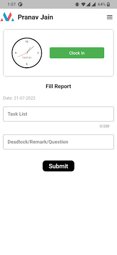 Vivir Team Management Screen 3