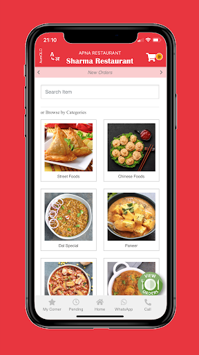 Android application Sharma Restaurant - Royal Heri screenshort