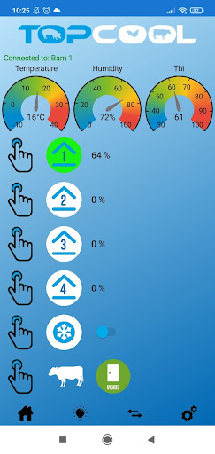 Android application Topcool thi screenshort