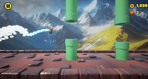 Rocket Runner:Endless Tap&Dash - Screenshot 1