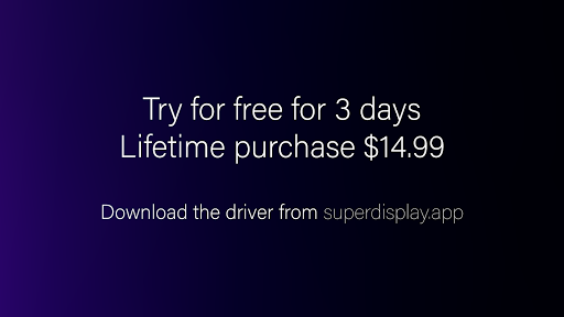 SuperDisplay - Virtual Monitor