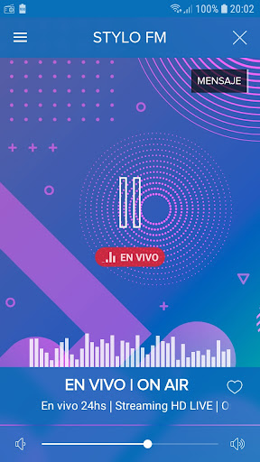 Android application Fm Stylo 101.1 screenshort