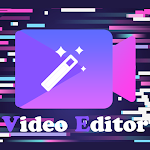 Cover Image of Unduh Efek Video Glitch - Foto, Editor video 2.1 APK