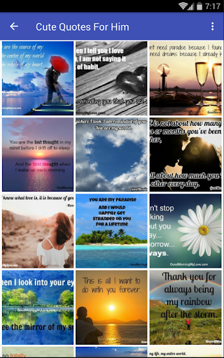 LOVE QUOTES FOR HIM Screen 2