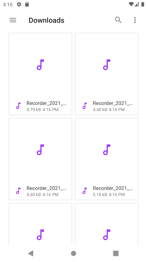 Recorder Screen 3