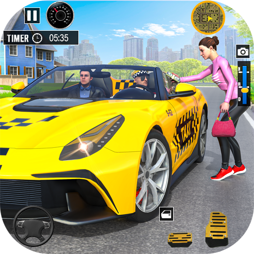 Taxi Simulator Driving Game 3d