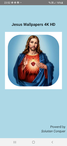 Android application Jesus Wallpapers 4k HD screenshort