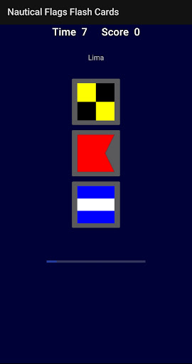 Nautical Flag Flash Cards Screen 3