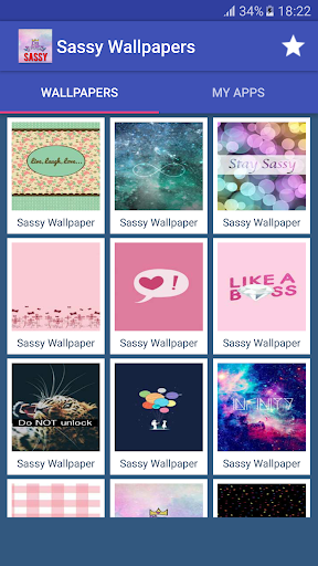 ? Sassy Wallpaper Just for Girls