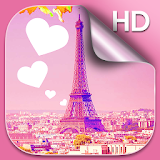 Sweet Paris Live Wallpaper HD icon