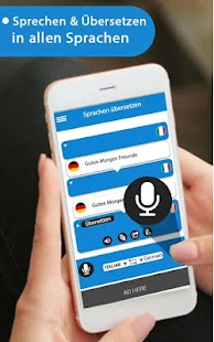 Sprechen und Übersetzen - Spracheingabe Screenshot