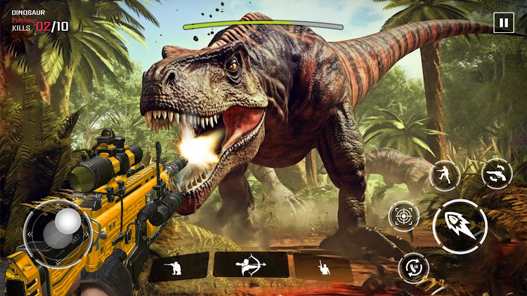 Dino Hunter - 3D Hunting Games - New - (Android)