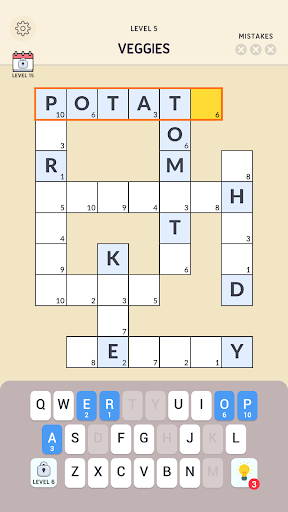 Cryptogram: Word Cross Puzzle Screenshot 3 - AppWisp.com