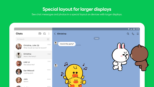 Line Chat and Video Voice Calling app (iPhone, Android, Windows