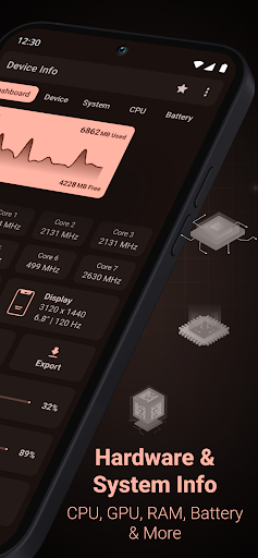 Device Info: System & CPU Info - Tools - apps