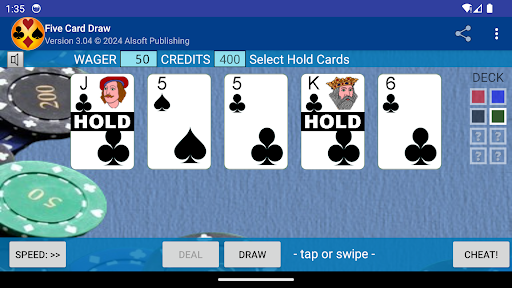 Five Card Draw Poker 3