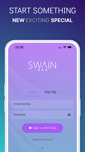 Android application Swain Dating screenshort