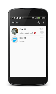 TriChat – online dating chat For PC installation
