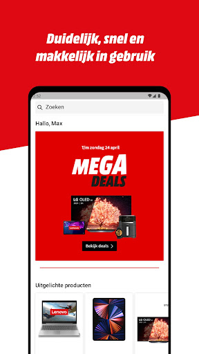 Android application MediaMarkt Nederland screenshort