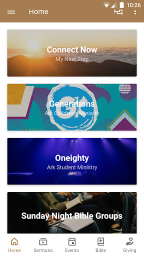 Android application Ark Church Wichita screenshort