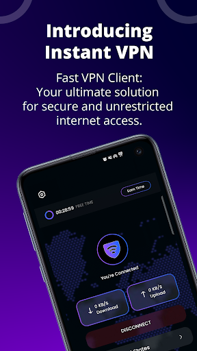 Instant VPN: Fast VPN Client Screen 3