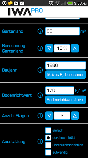 IWA Pro Immobilienbewertung Screen 3