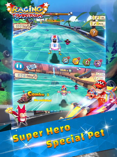 Racing Transform - Sky Race - Racing - games