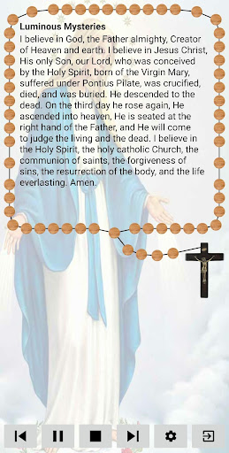 Android application Rosary for You screenshort