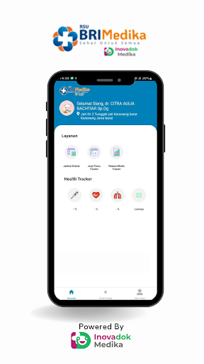 Android application RSBRI DOKTER ONLINE screenshort