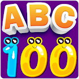 Learn Numbers 1 to 100, Alphabet, Tracing & games icon