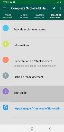 GS El Hadj Ibrahima Bah 1.1 Screen 3