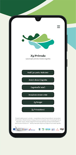 Android application Zg Priroda screenshort