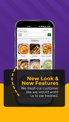 Android application Prasad Food Divine screenshort