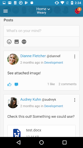 Weavy Spaces Screen 2