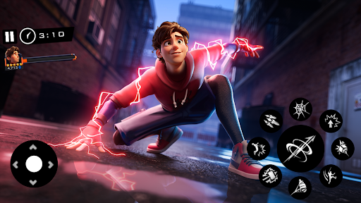 Spider Boy : Rope Hero Games Screen 2