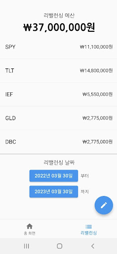 레이달리오 올웨더포트폴리오 Screen 2