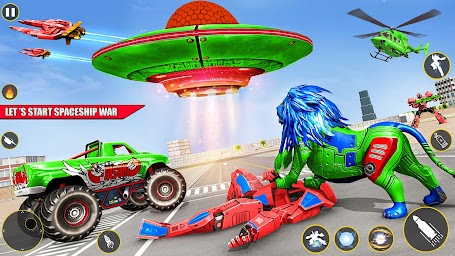 Spaceship Robot Transform Game