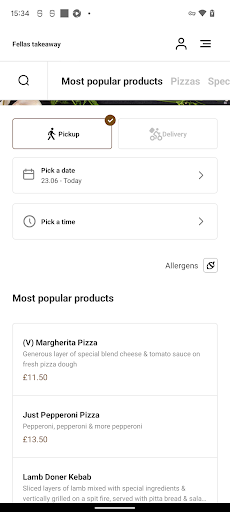 Fellas Takeaway Leicester Screen 3