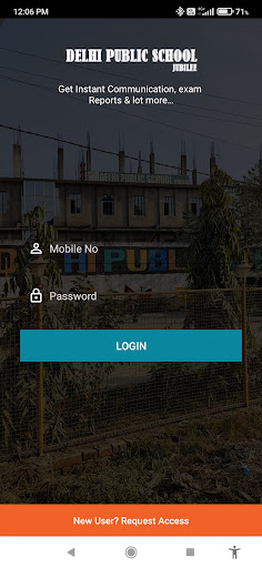 Android application Delhi Public School Jubilee screenshort