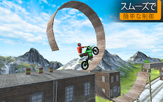 Crazy Bike Stunt Bike Games 3Dのおすすめ画像2