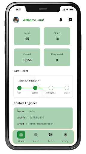 Treeone Ticketing Screen 2