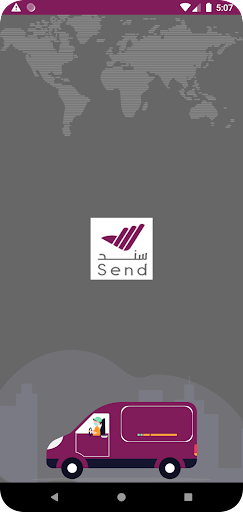 Android application Send Tracking Courier screenshort