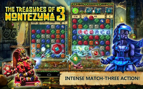Treasures of Montezuma 3 Free. True Match-3 Game. For PC installation