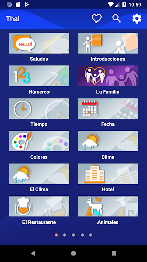 Vista previa de la aplicación