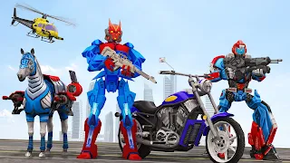 Spider Hero Robot Transform - Screenshot 3