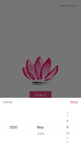Period Planner Screen 2
